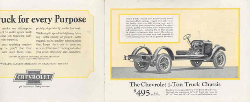 1927 Chevrolet Trucks Brochure Page 3